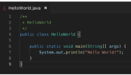 Java第一个程序