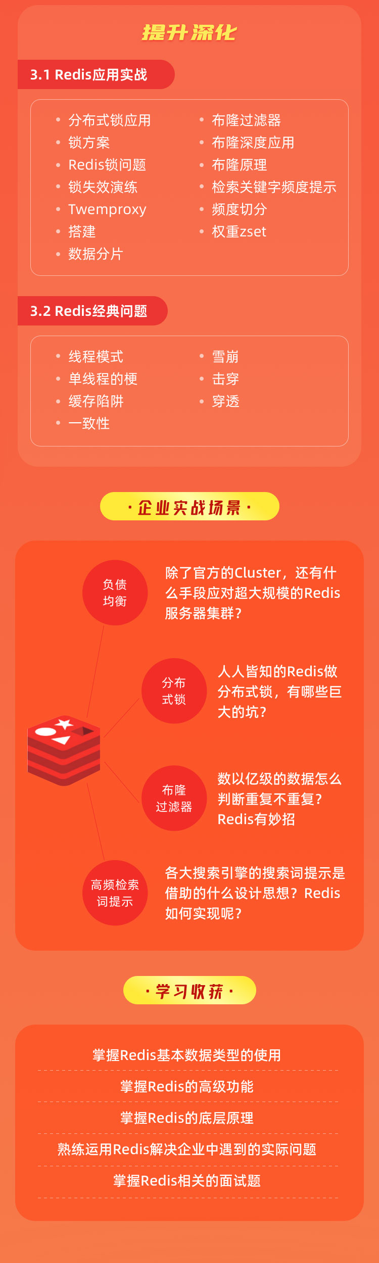 Redis6 从入门使用到新特性掌握，一课讲透-博学谷